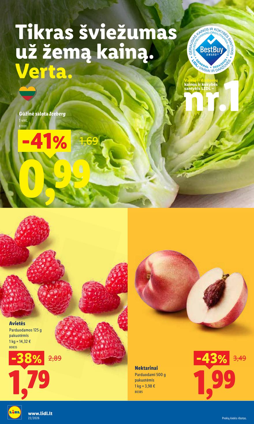Lidl leidinys naujas akcijos nuo 
  2026-05-25 iki 
  2026-05-31 | Leidinukas.lt puslapis 28