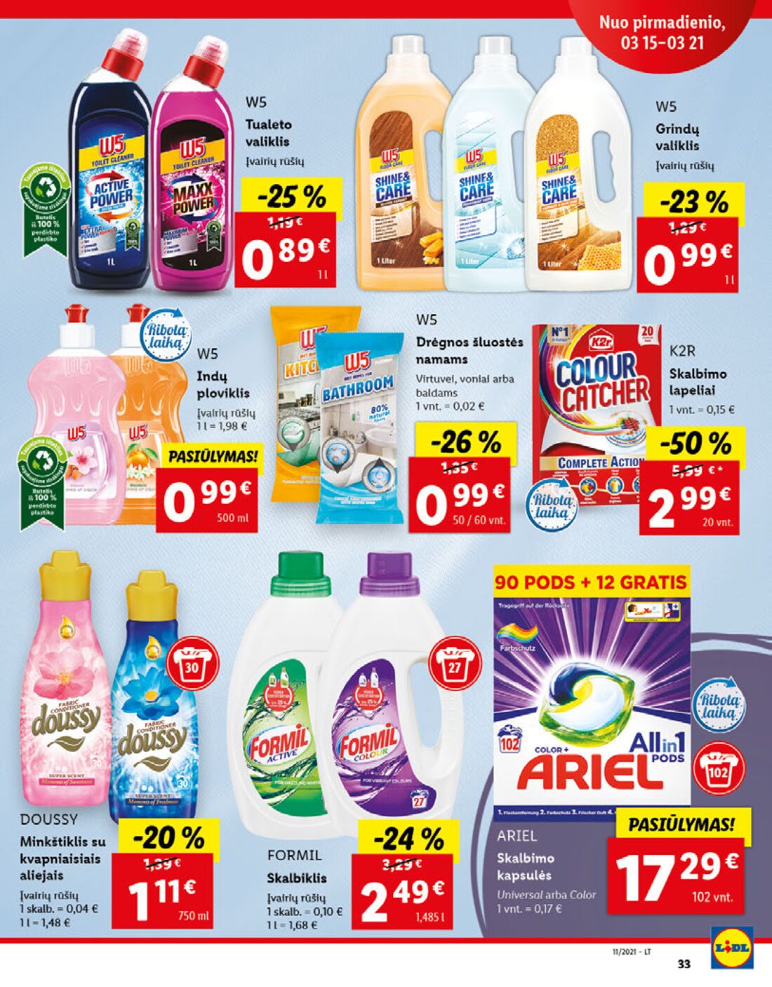Lidl savaitinis leidinys akcijos nuo 
  0021-03-15 iki 
  2021-03-21 | Leidinukas.lt puslapis 33