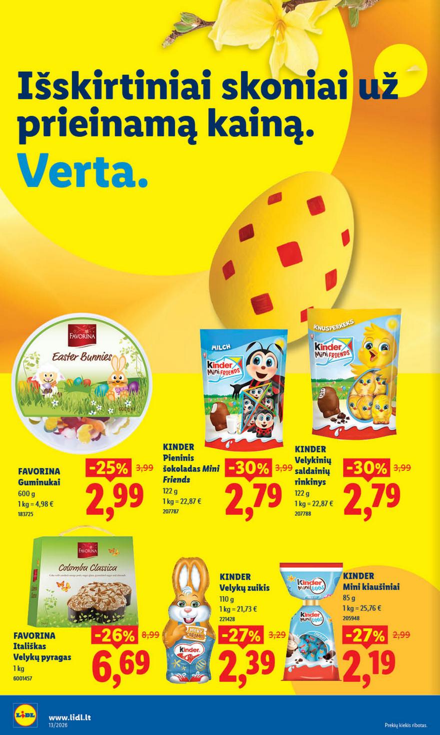 Lidl leidinys naujas akcijos nuo 
  2026-03-23 iki 
  2026-03-29 | Leidinukas.lt puslapis 10