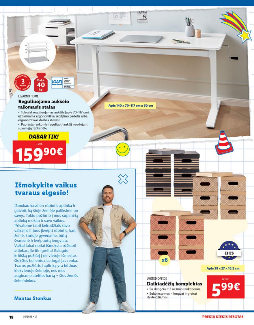 Lidl pasiūlymai akcijos nuo 
  2022-07-25 iki 
  2022-07-31 | Leidinukas.lt puslapis 18