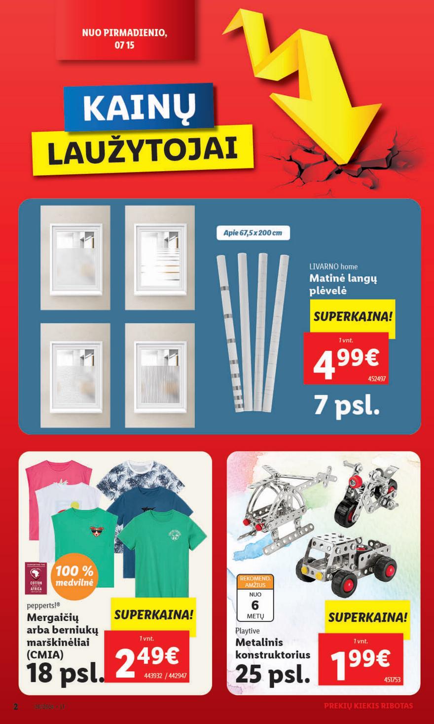 Lidl ne maisto leidinys akcijos nuo 
  2024-07-15 iki 
  2024-07-21 | Leidinukas.lt puslapis 2