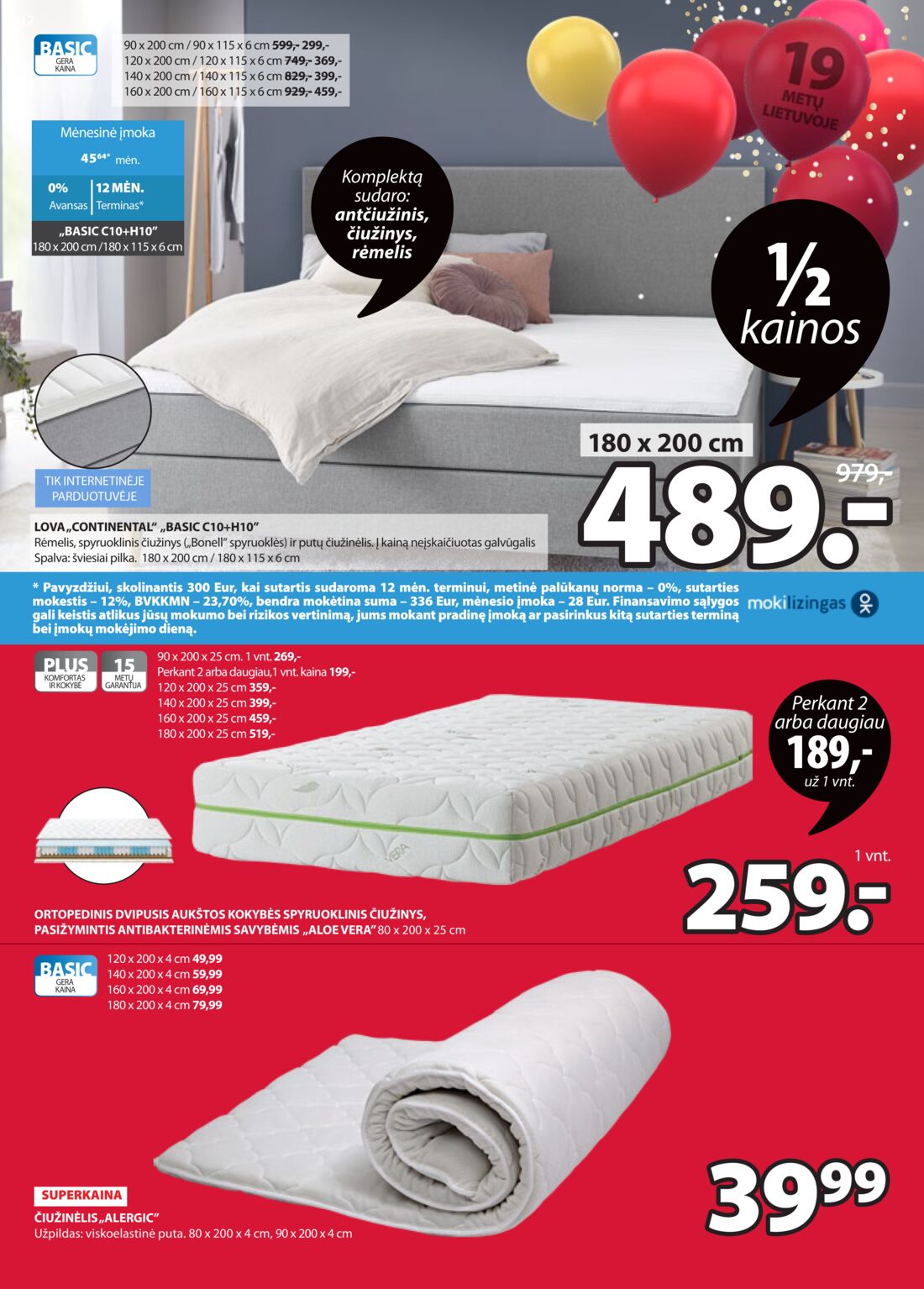 Jysk leidinys akcijos nuo 
  2020-10-06 iki 
  2020-10-19 | Leidinukas.lt puslapis 12
