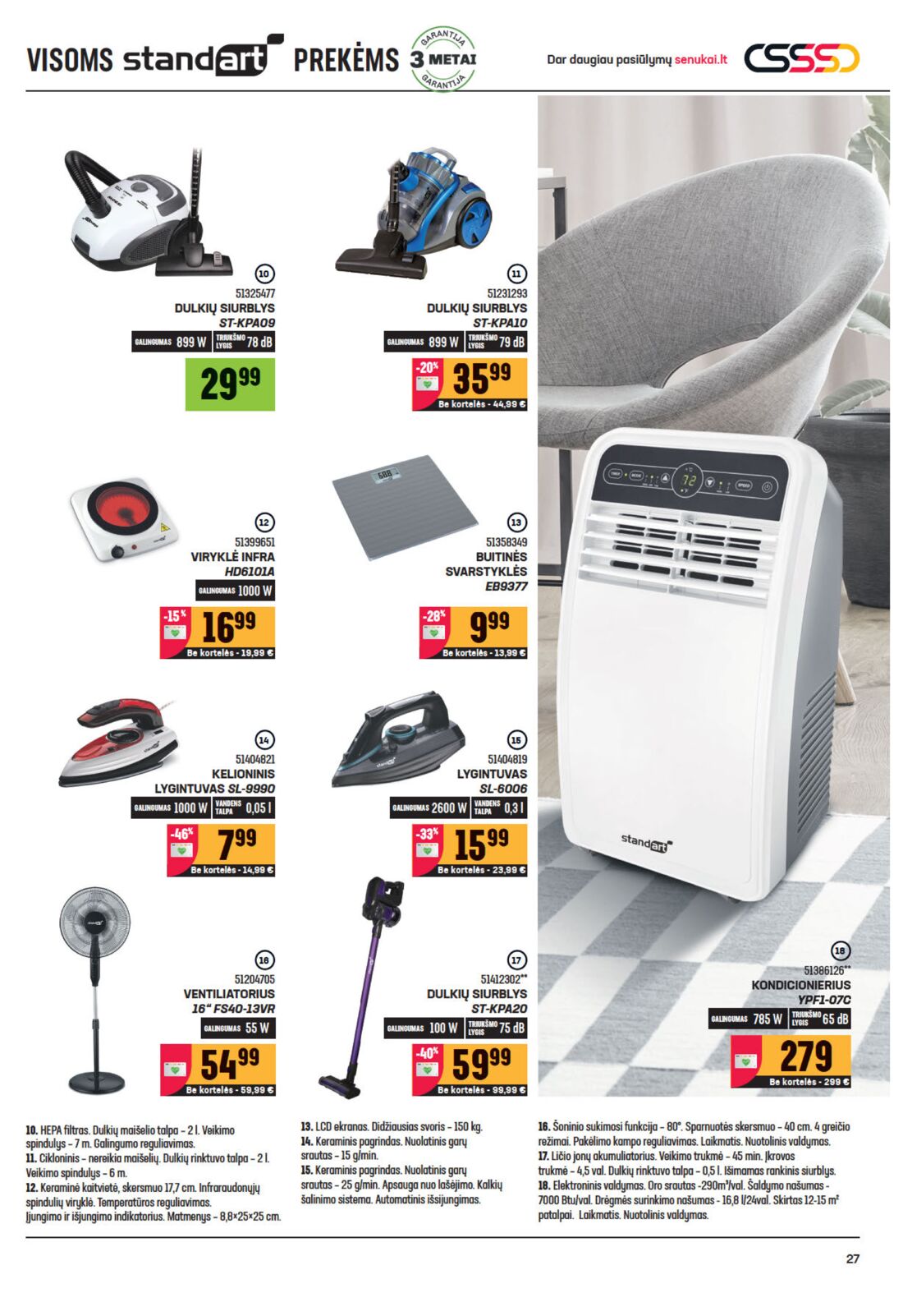 Senukai reklaminis leidinys akcijos nuo 
  2020-06-10 iki 
  2020-06-29 | Leidinukas.lt puslapis 27
