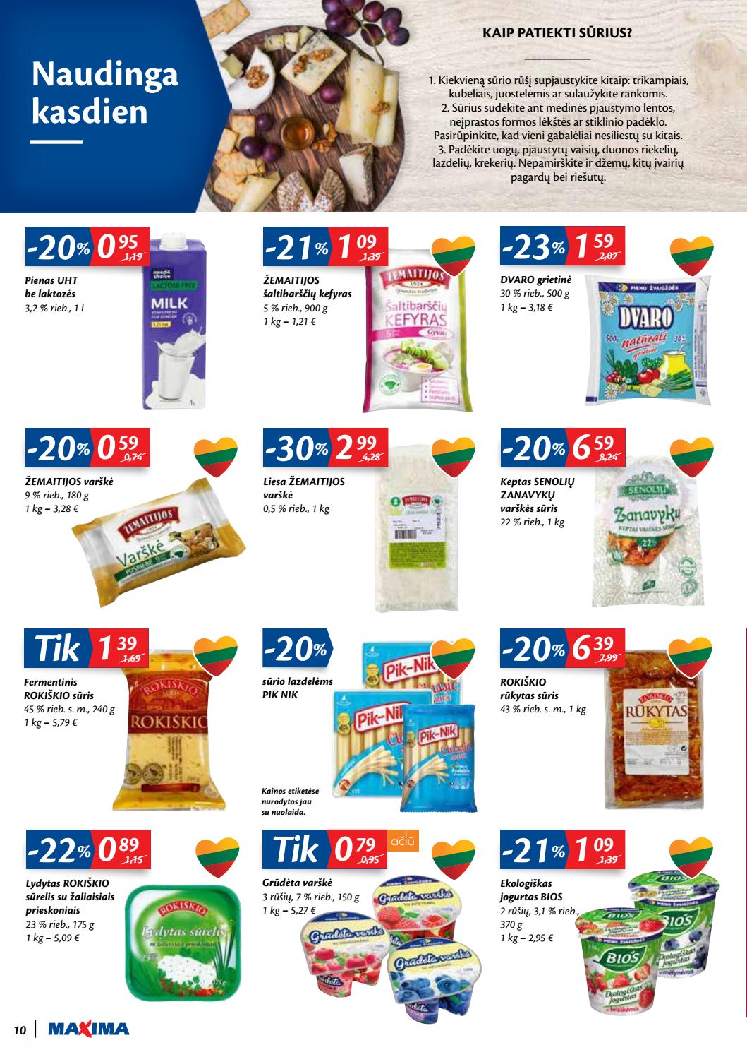 Maxima kaininis leidinys akcijos nuo 
  2020-06-02 iki 
  2020-06-08 | Leidinukas.lt puslapis 10