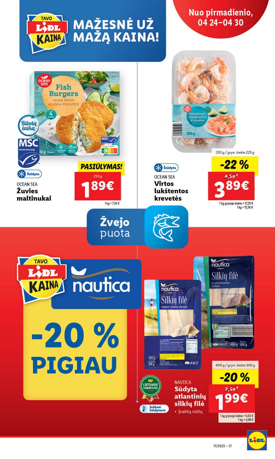 Lidl maisto prekių pasiūlymai akcijos nuo 
  2023-04-24 iki 
  2023-05-01 | Leidinukas.lt puslapis 48