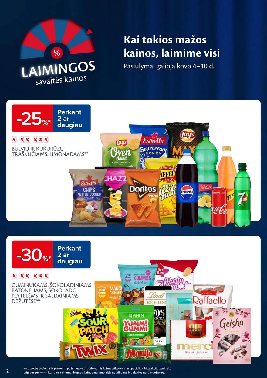 Maxima savaitinis leidinys 10 akcijos nuo 
  2025-03-04 iki 
  2025-03-10 | Leidinukas.lt puslapis 2