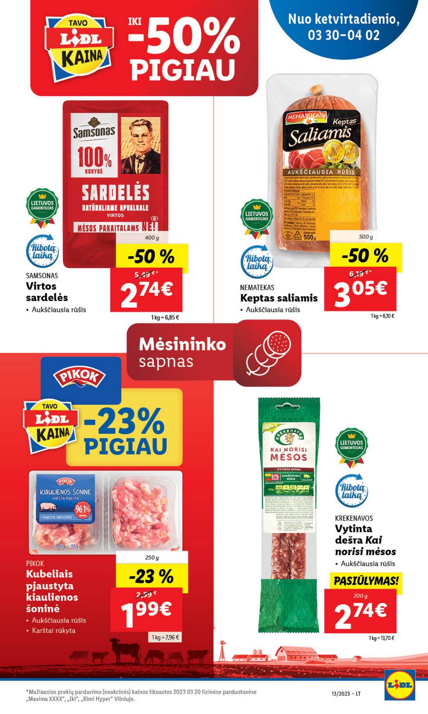 Lidl pasiūlymai akcijos nuo 
  2023-03-27 iki 
  2023-04-02 | Leidinukas.lt puslapis 71