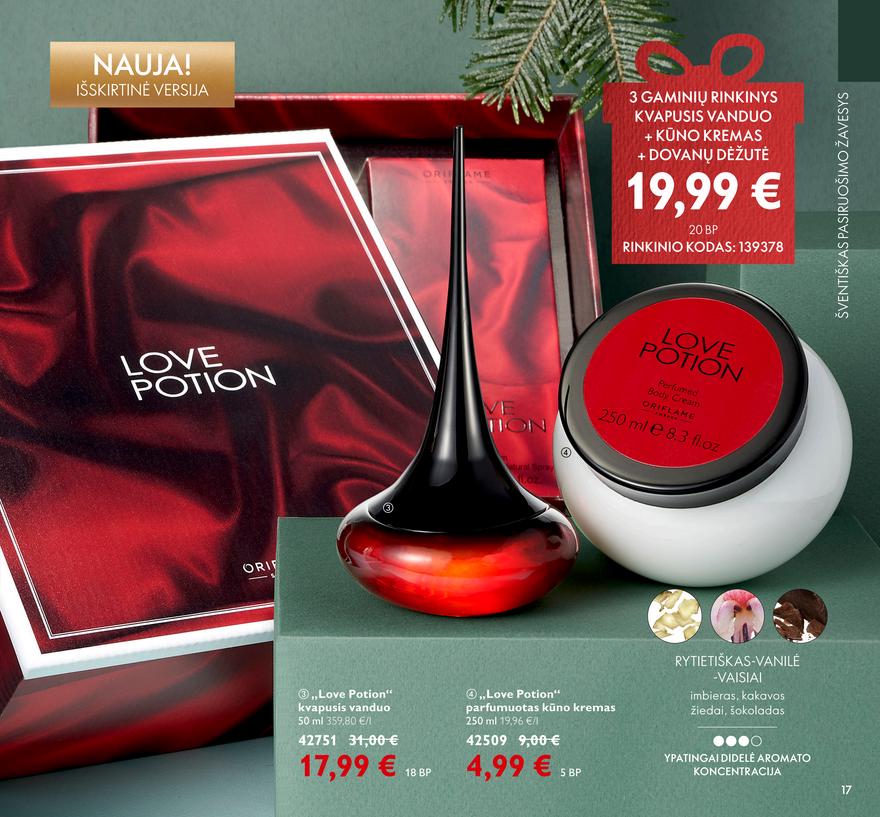 Oriflame katalogas akcijos nuo 
  2021-12-01 iki 
  2021-12-31 | Leidinukas.lt puslapis 17