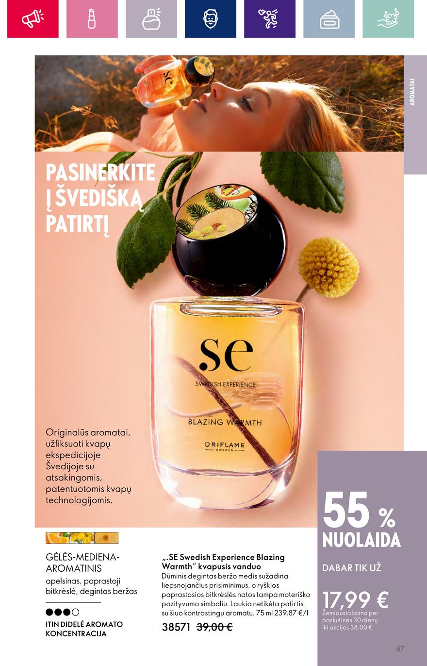 Oriflame katalogas akcijos nuo 
  2023-09-13 iki 
  2023-10-03 | Leidinukas.lt puslapis 87