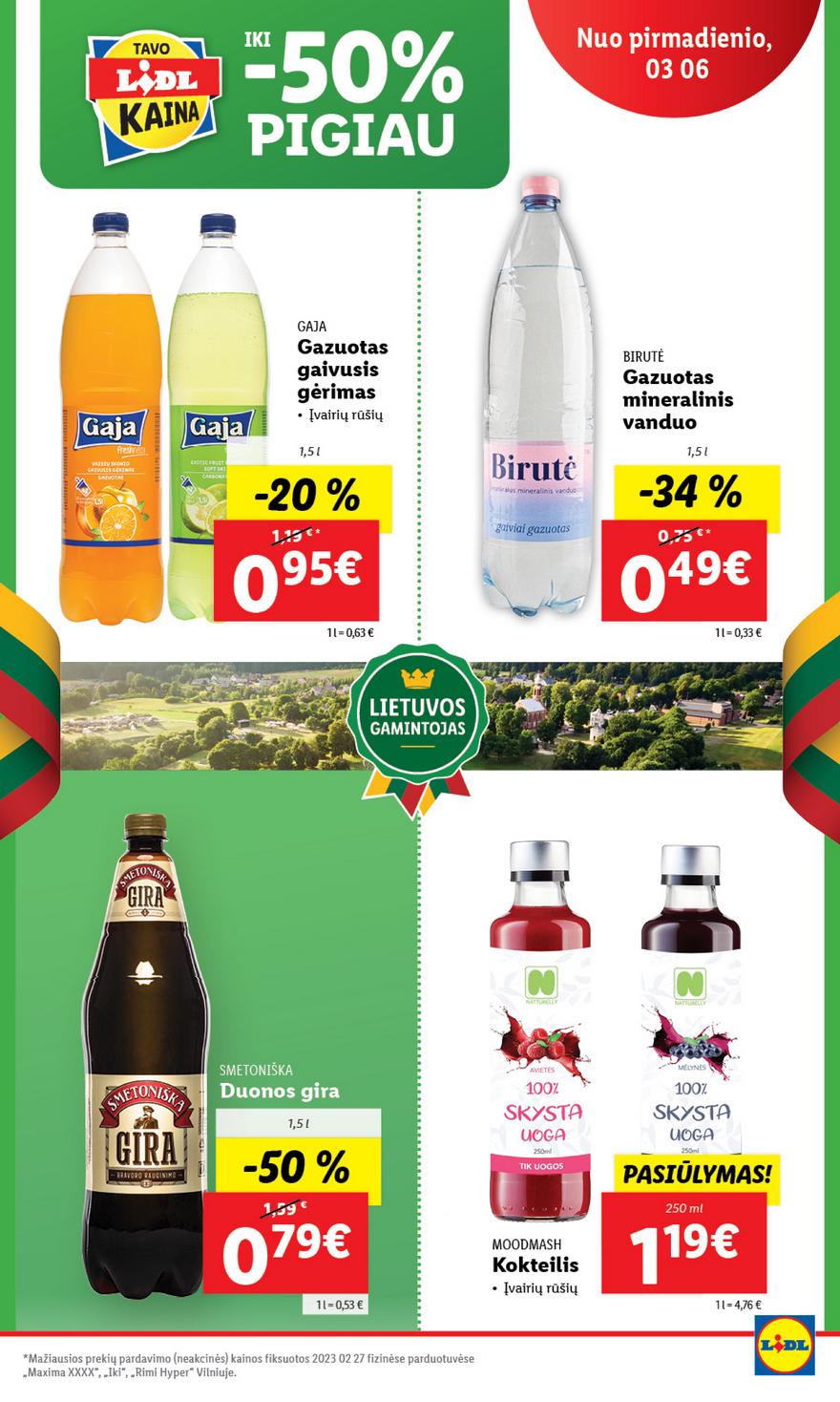 Lidl pasiūlymai akcijos nuo 
  2023-03-03 iki 
  2023-03-12 | Leidinukas.lt puslapis 33