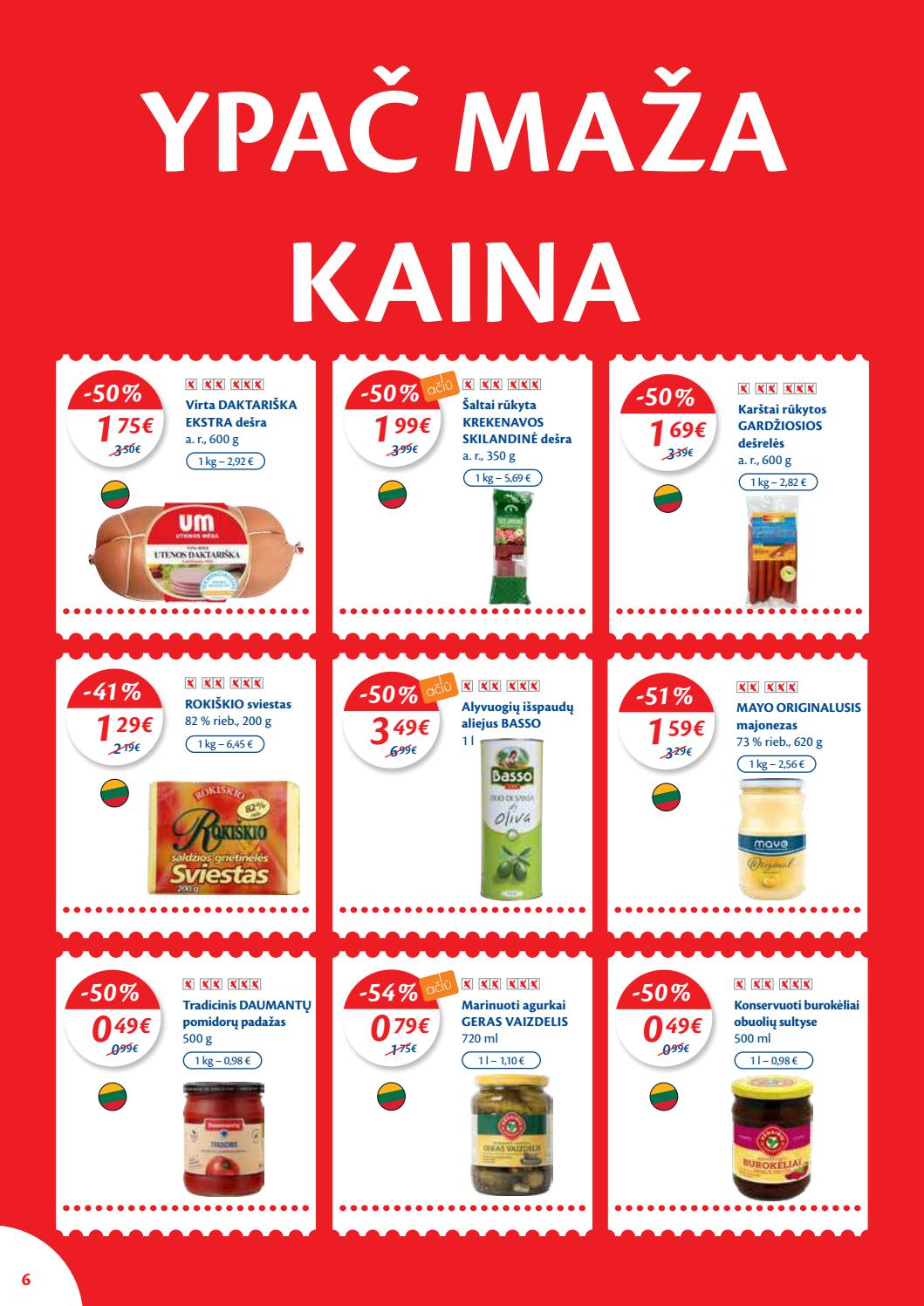 Maxima kaininis leidinys akcijos nuo 
  2021-07-27 iki 
  2021-08-02 | Leidinukas.lt puslapis 6
