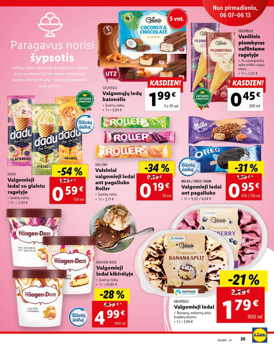 Lidl maisto prekių pasiūlymai akcijos nuo 
  2021-06-07 iki 
  2021-06-13 | Leidinukas.lt puslapis 25