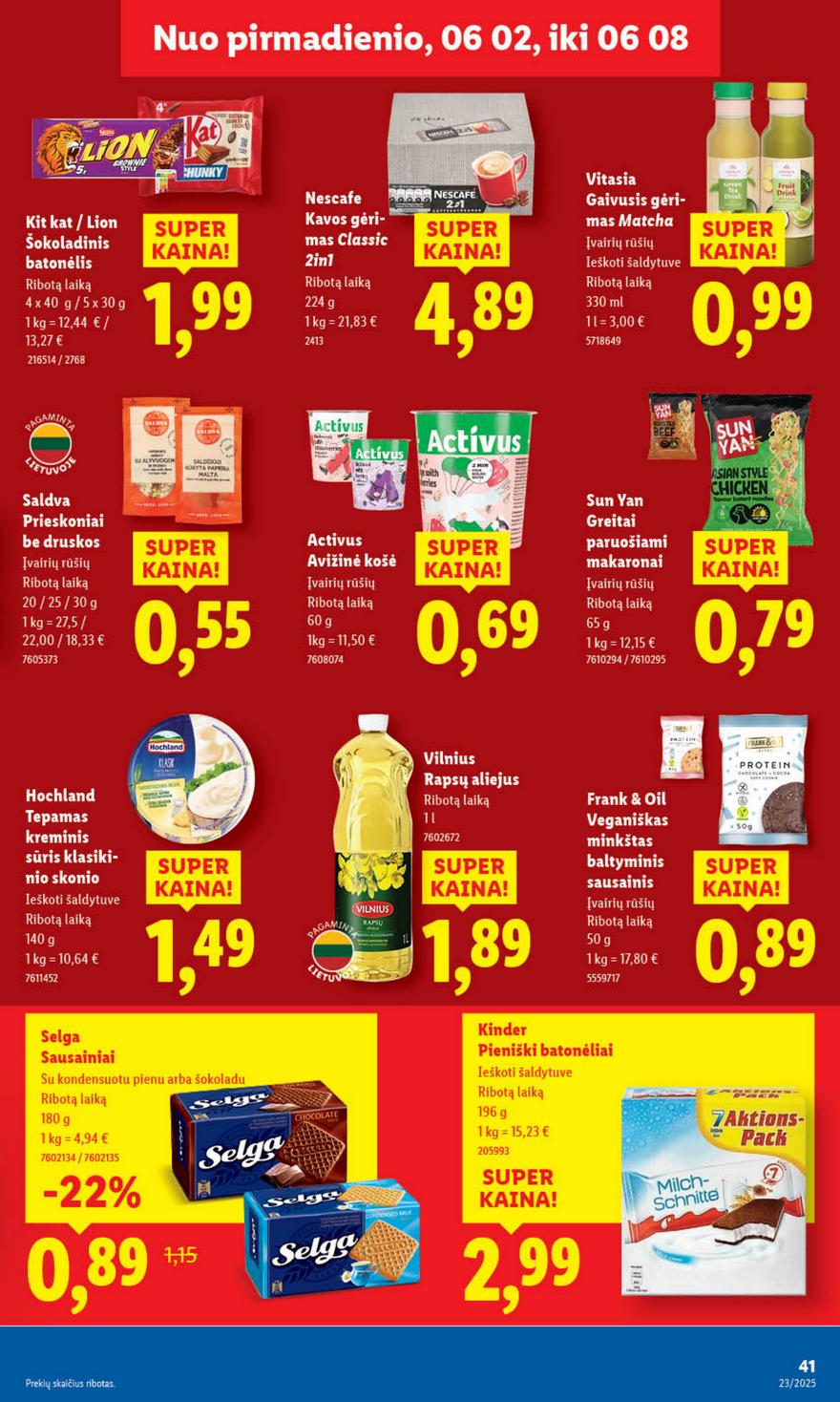 Lidl savaitinis leidinys akcijos nuo 
  2025-06-02 iki 
  2025-06-08 | Leidinukas.lt puslapis 43