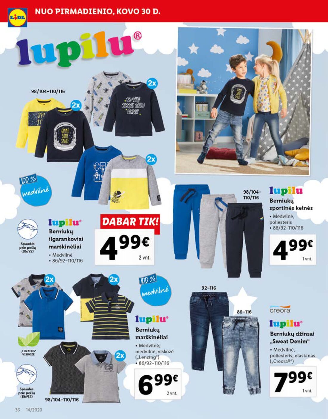 Lidl savaitinis leidinys akcijos nuo 
  2020-03-30 iki 
  2020-04-05 | Leidinukas.lt puslapis 36