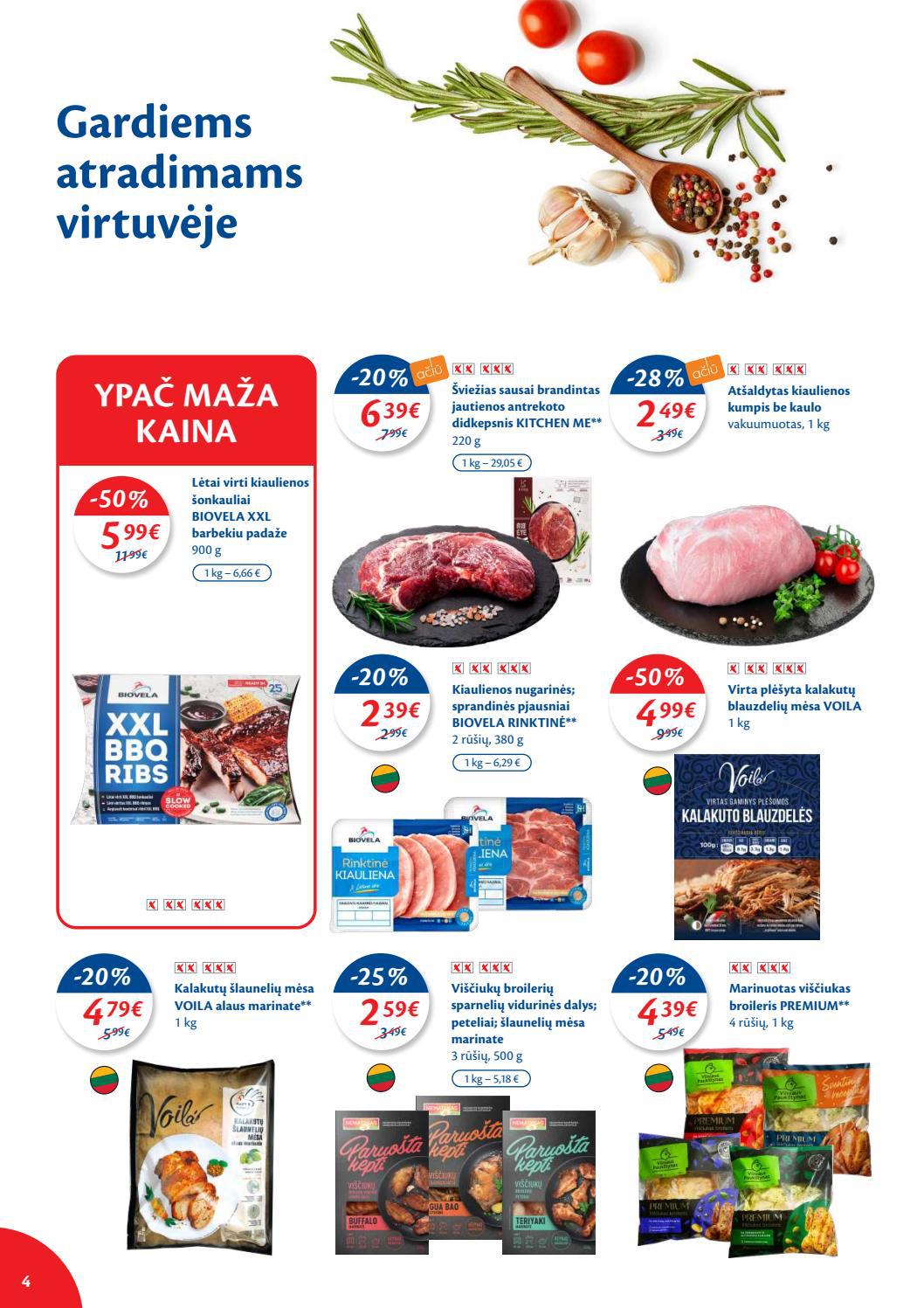 Maxima kaininis leidinys akcijos nuo 
  2022-01-11 iki 
  2022-01-17 | Leidinukas.lt puslapis 4