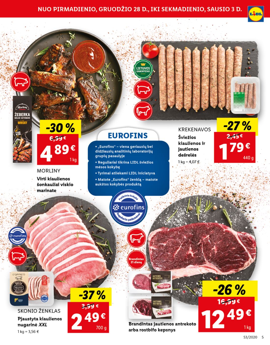 Lidl savaitinis leidinys akcijos nuo 
  2020-12-28 iki 
  2021-01-03 | Leidinukas.lt puslapis 5