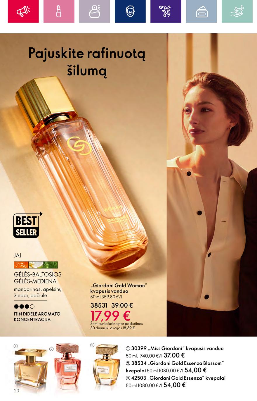 Oriflame katalogas akcijos nuo 
  2023-09-13 iki 
  2023-10-03 | Leidinukas.lt puslapis 20