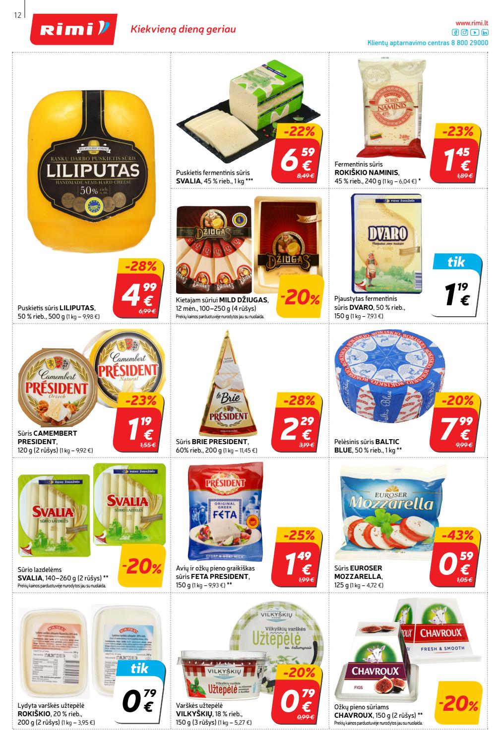 Rimi savaitinis leidinys akcijos nuo 
  2020-02-04 iki 
  2020-02-10 | Leidinukas.lt puslapis 12