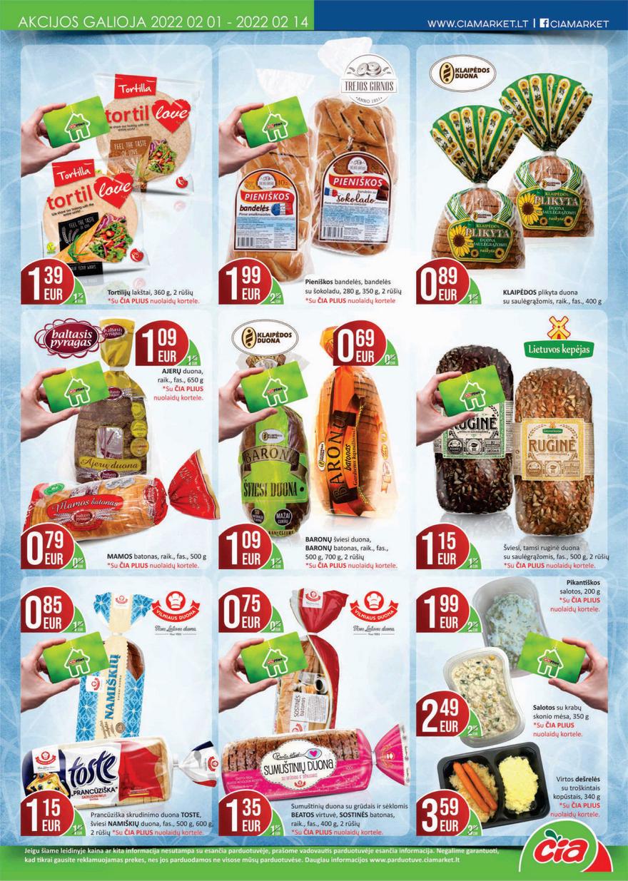 Čia market leidinys akcijos nuo 
  2022-02-01 iki 
  2022-02-14 | Leidinukas.lt puslapis 9