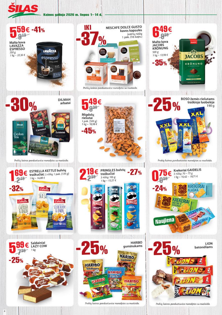 Šilas leidinys akcijos nuo 
  2026-07-01 iki 
  2026-07-14 | Leidinukas.lt puslapis 6