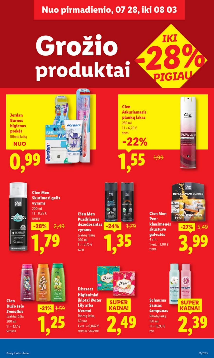 Lidl leidinys naujas akcijos nuo 
  2025-07-28 iki 
  2025-08-03 | Leidinukas.lt puslapis 37