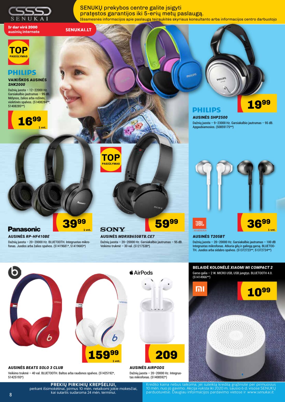Senukai reklaminis leidinys akcijos nuo 
  2019-11-07 iki 
  2019-12-02 | Leidinukas.lt puslapis 8