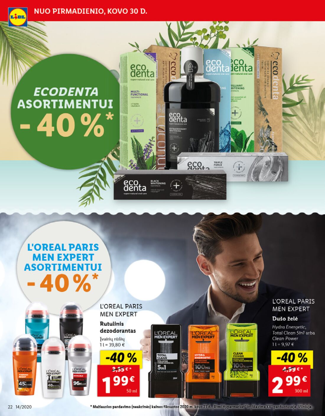 Lidl savaitinis leidinys akcijos nuo 
  2020-03-30 iki 
  2020-04-05 | Leidinukas.lt puslapis 22