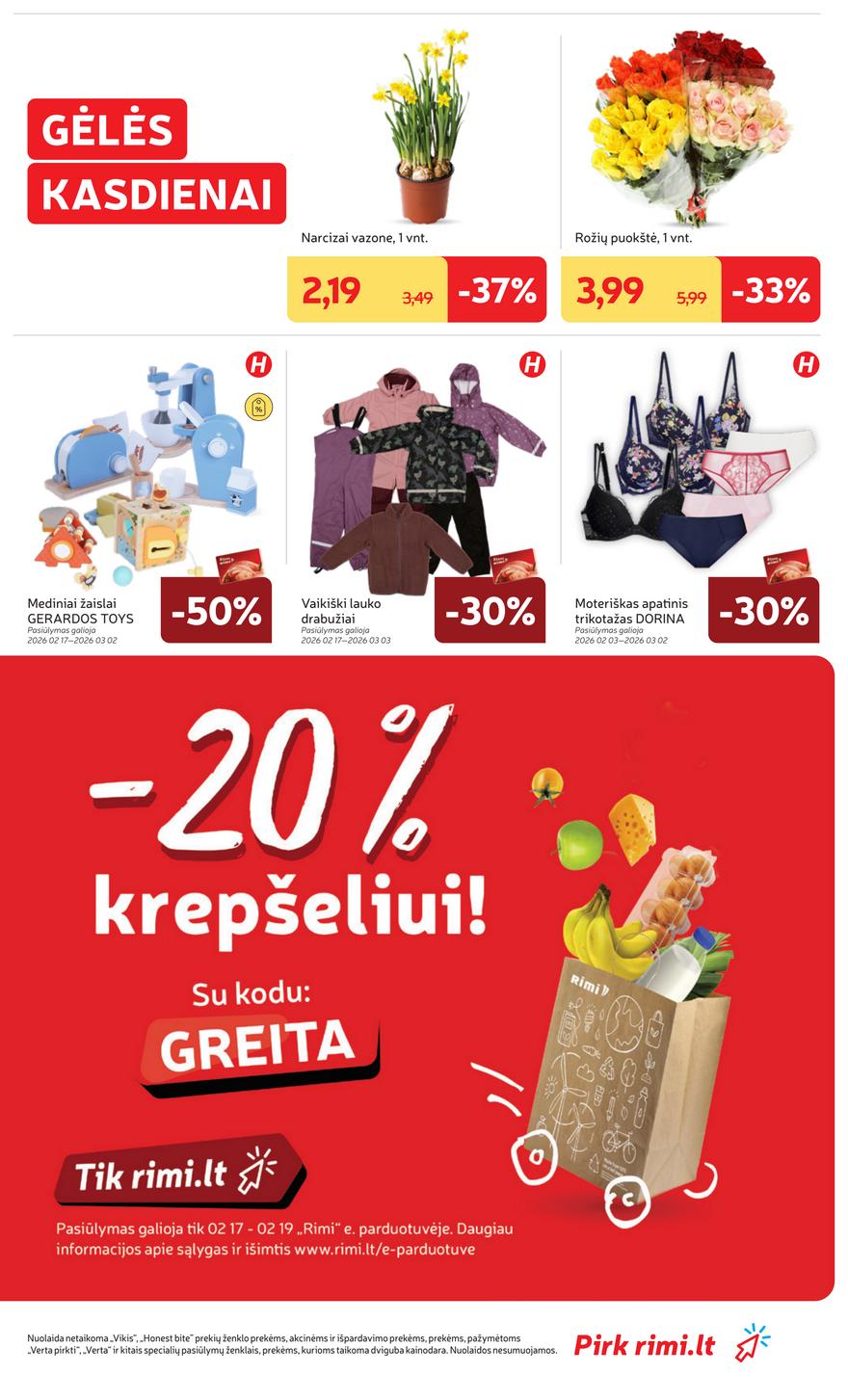 Rimi leidinys akcijos nuo 
  2026-02-17 iki 
  2026-02-23 | Leidinukas.lt puslapis 35