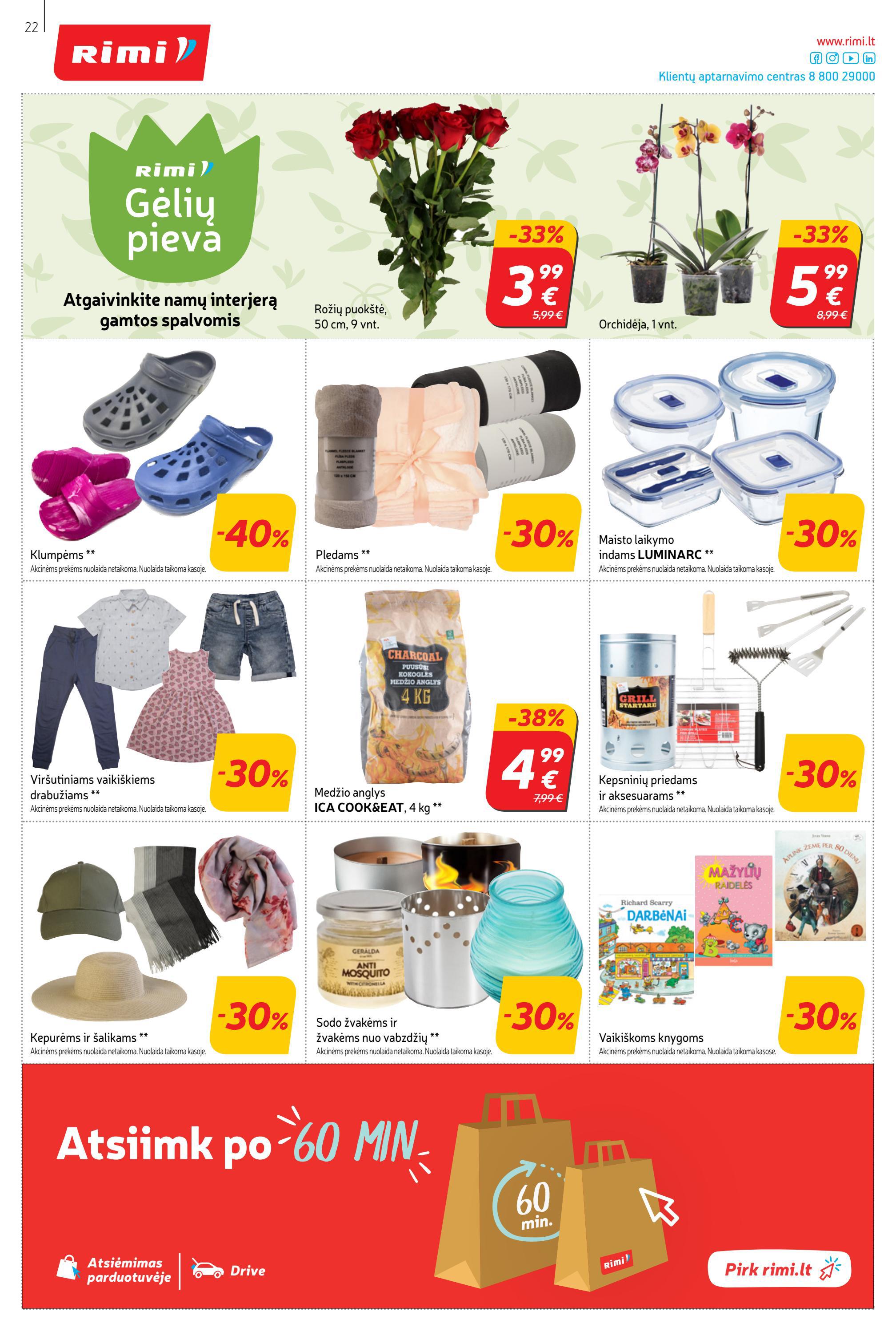 Rimi savaitinis leidinys akcijos nuo 
  2022-05-24 iki 
  2022-05-30 | Leidinukas.lt puslapis 22