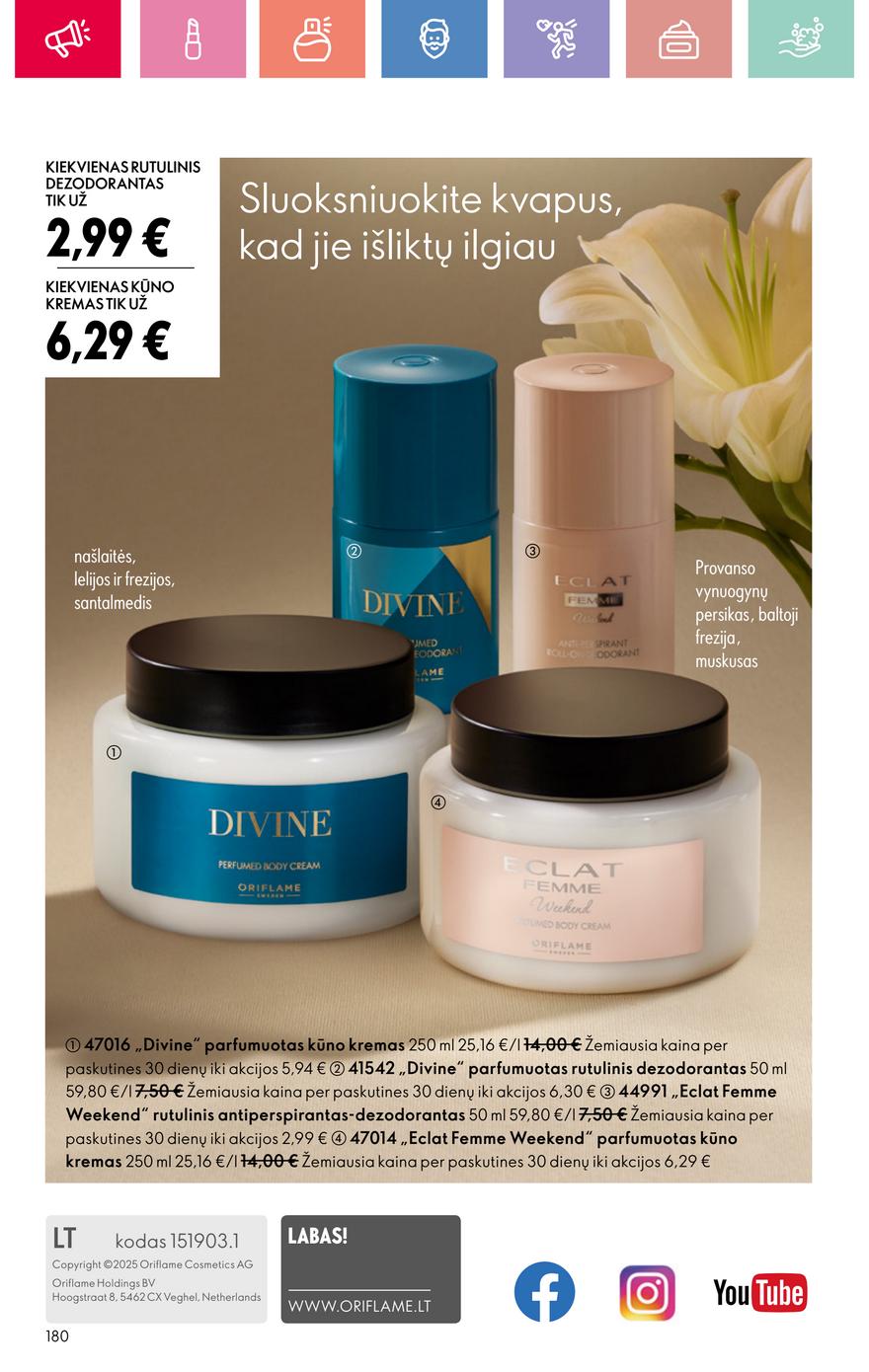 Oriflame katalogas akcijos nuo 
  2025-02-16 iki 
  2025-03-08 | Leidinukas.lt puslapis 180