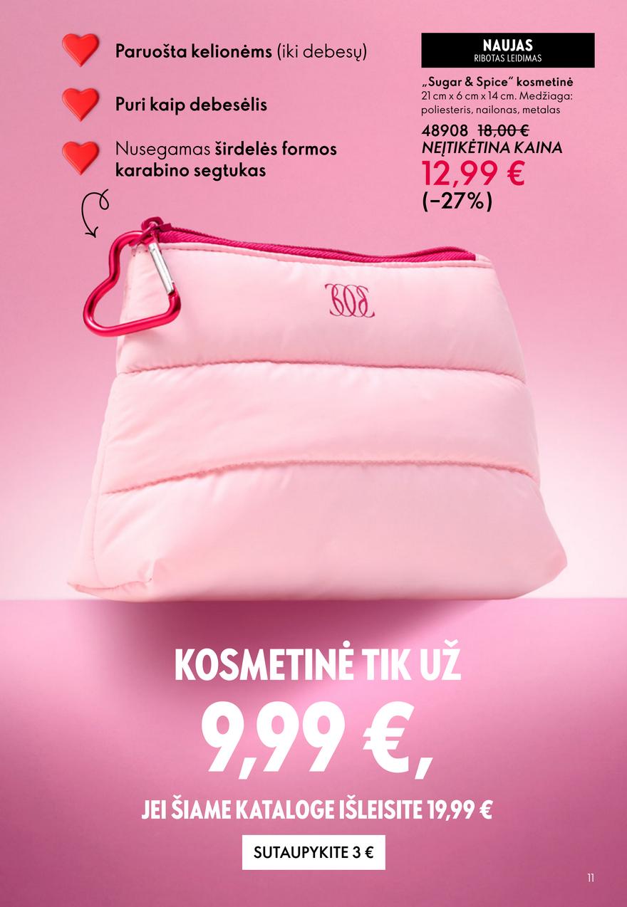 Oriflame katalogas akcijos nuo 
  2026-01-28 iki 
  2026-02-17 | Leidinukas.lt puslapis 11