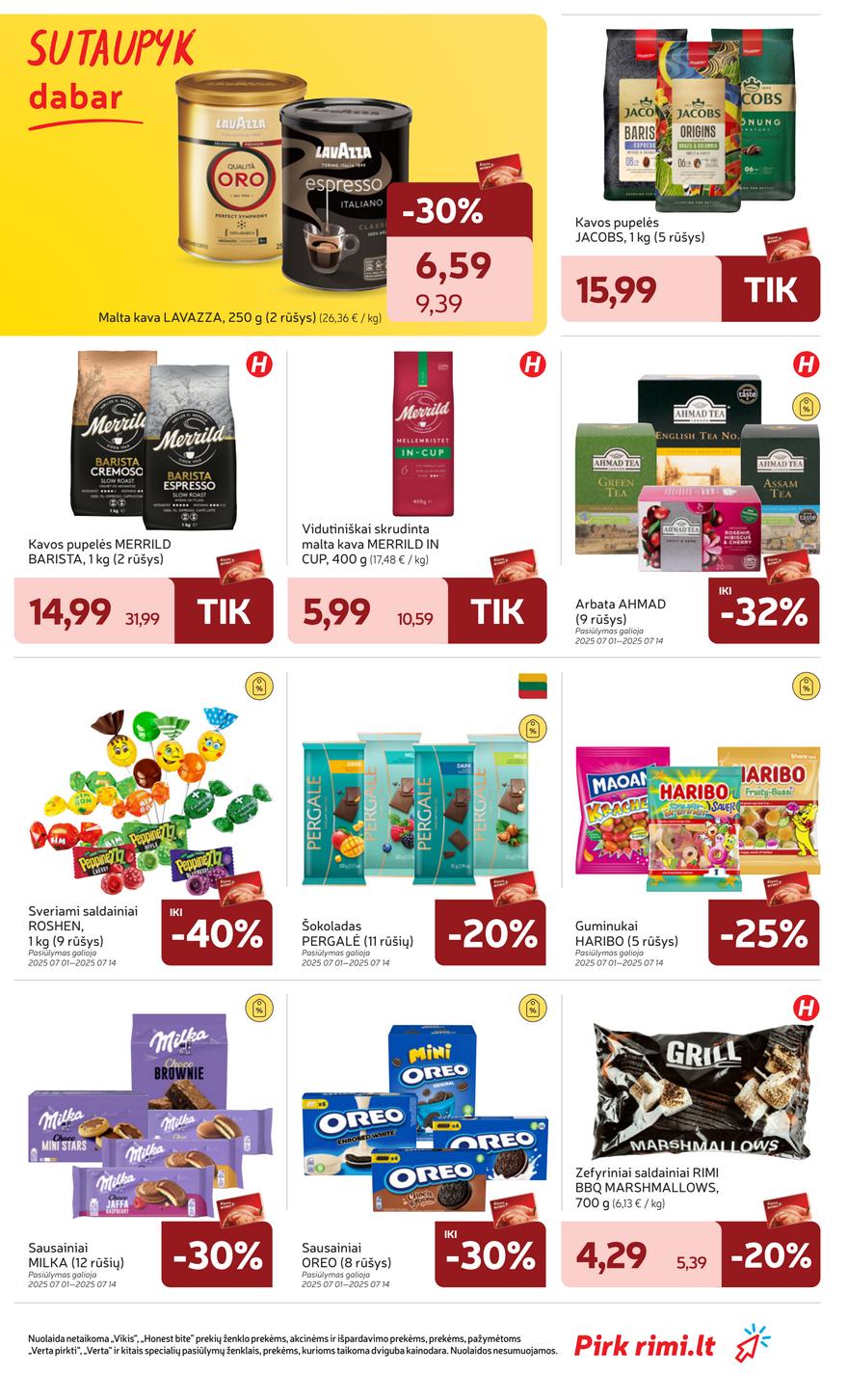 Rimi savaitinis leidinys 27 akcijos nuo 
  2025-07-01 iki 
  2025-07-07 | Leidinukas.lt puslapis 25