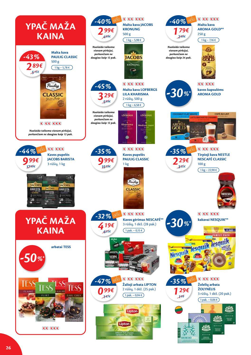 Maxima kaininis leidinys akcijos nuo 
  2021-08-31 iki 
  2021-09-06 | Leidinukas.lt puslapis 26