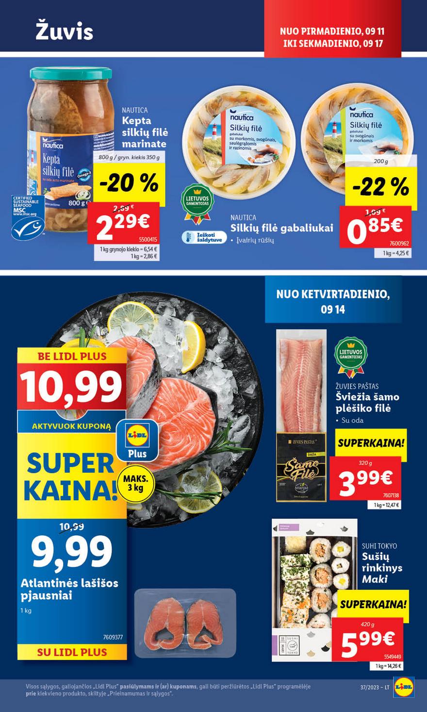 Lidl pasiūlymai akcijos nuo 
  2023-09-11 iki 
  2023-09-17 | Leidinukas.lt puslapis 21