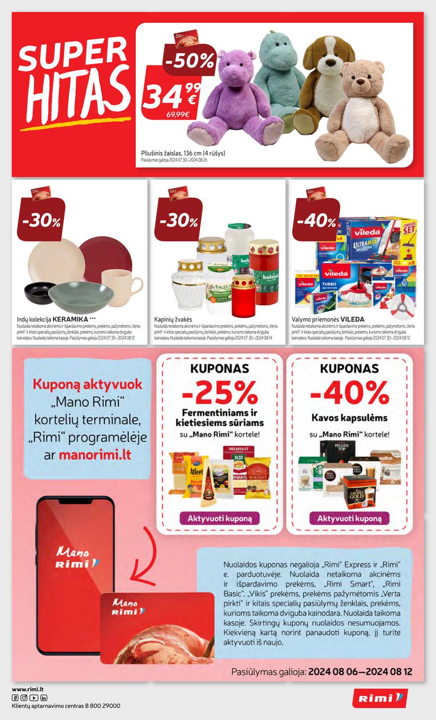 Rimi leidinys akcijos nuo
2024-08-06 iki
2024-08-12 | Leidinukas.lt puslapis 35