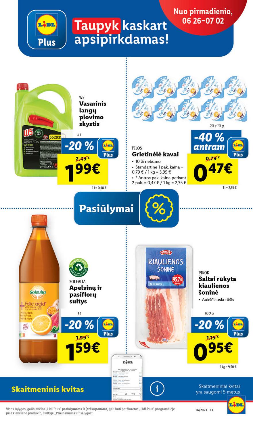 Lidl maisto prekių pasiūlymai akcijos nuo 
  2023-06-26 iki 
  2023-07-02 | Leidinukas.lt puslapis 19
