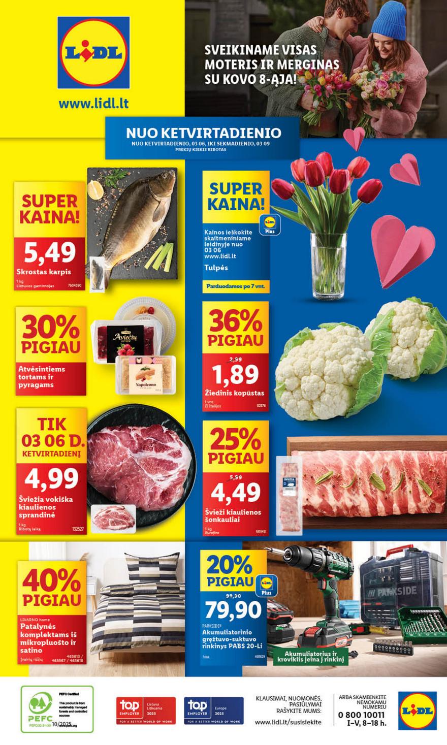 Lidl leidinys naujas akcijos nuo 
  2025-03-03 iki 
  2025-03-09 | Leidinukas.lt puslapis 42