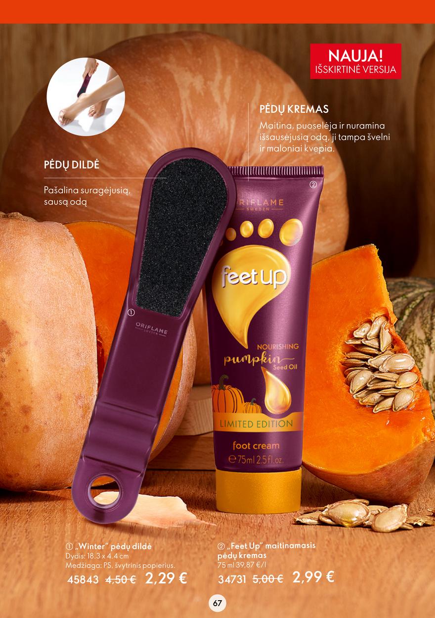 Oriflame katalogas akcijos nuo 
  2022-09-14 iki 
  2022-10-04 | Leidinukas.lt puslapis 67