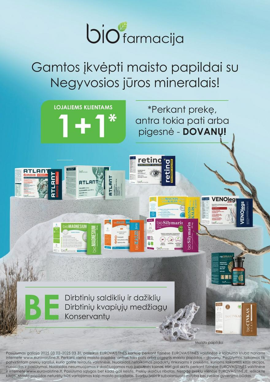 Euro vaistinė katalogas akcijos nuo 
  2025-03-01 iki 
  2025-03-31 | Leidinukas.lt puslapis 7