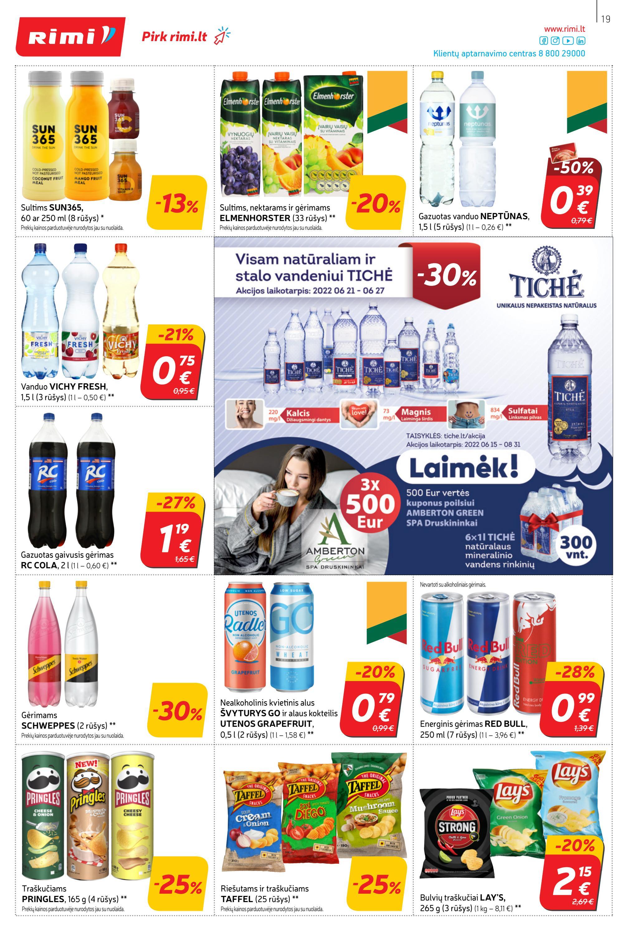 Rimi savaitinis leidinys akcijos nuo 
  2022-06-21 iki 
  2022-06-27 | Leidinukas.lt puslapis 19