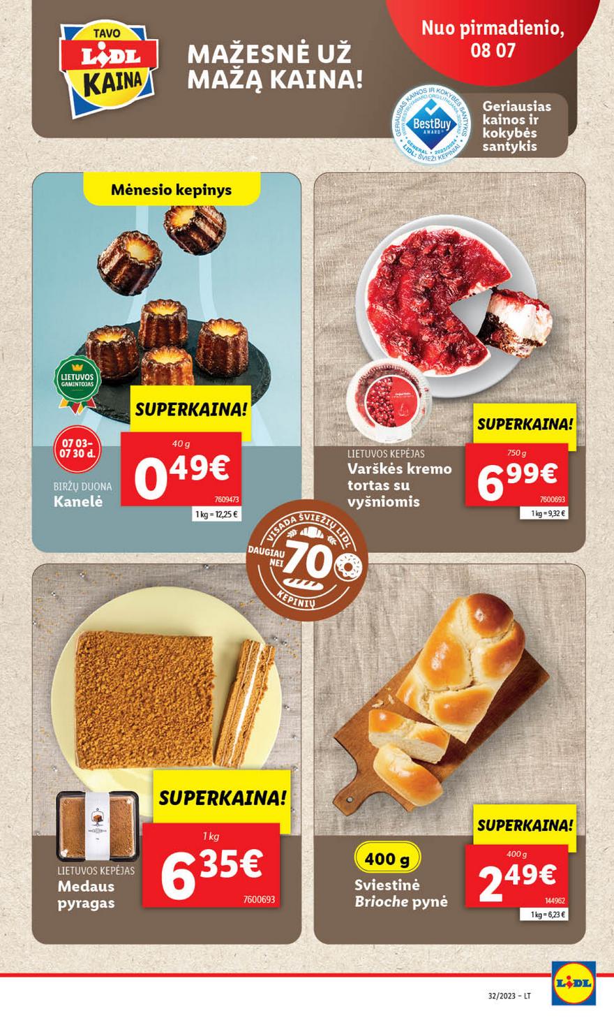 Lidl pasiūlymai akcijos nuo 
  2023-08-07 iki 
  2023-08-13 | Leidinukas.lt puslapis 35