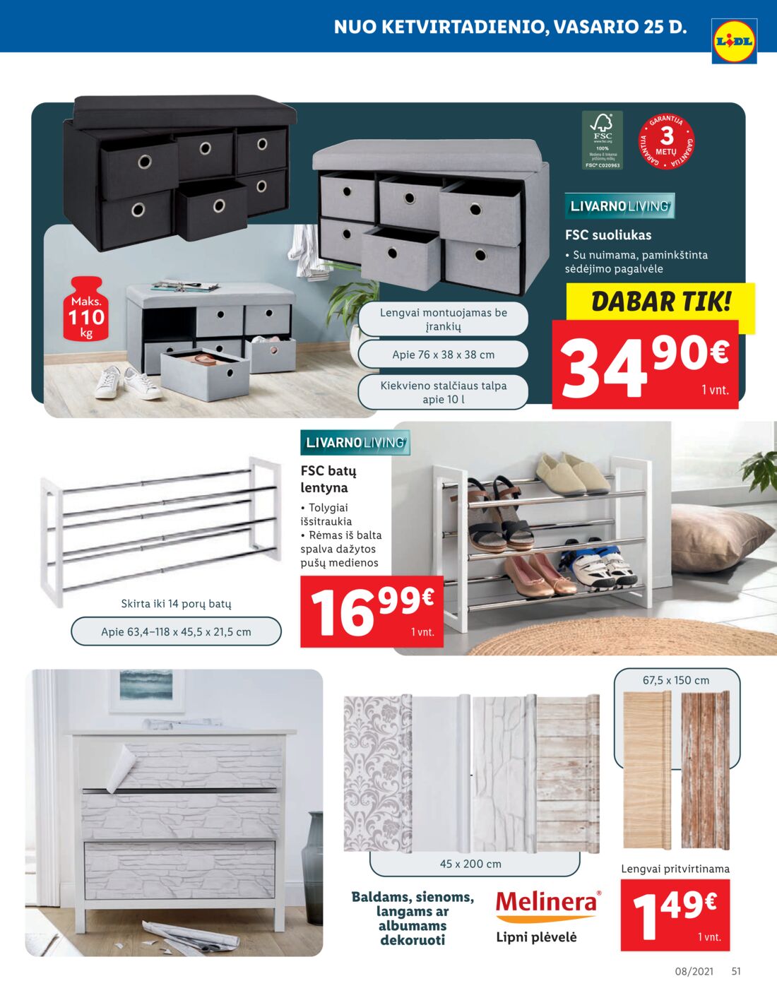 Lidl savaitinis leidinys akcijos nuo 
  2021-02-22 iki 
  2021-02-28 | Leidinukas.lt puslapis 51