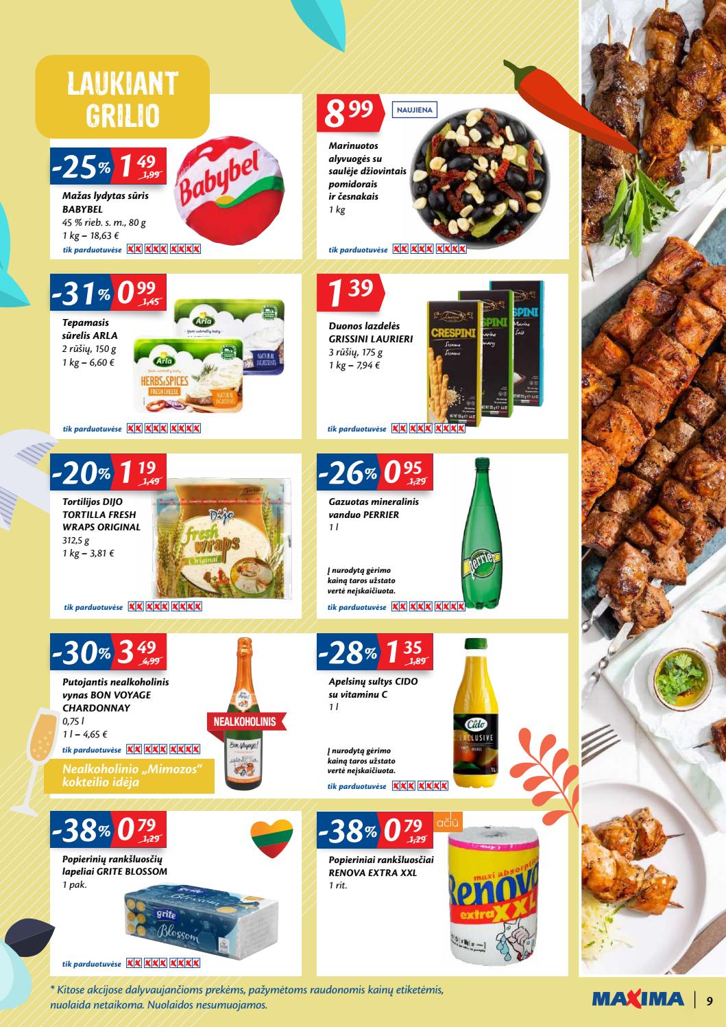 Maxima kaininis leidinys akcijos nuo 
  2020-05-19 iki 
  2020-05-25 | Leidinukas.lt puslapis 9