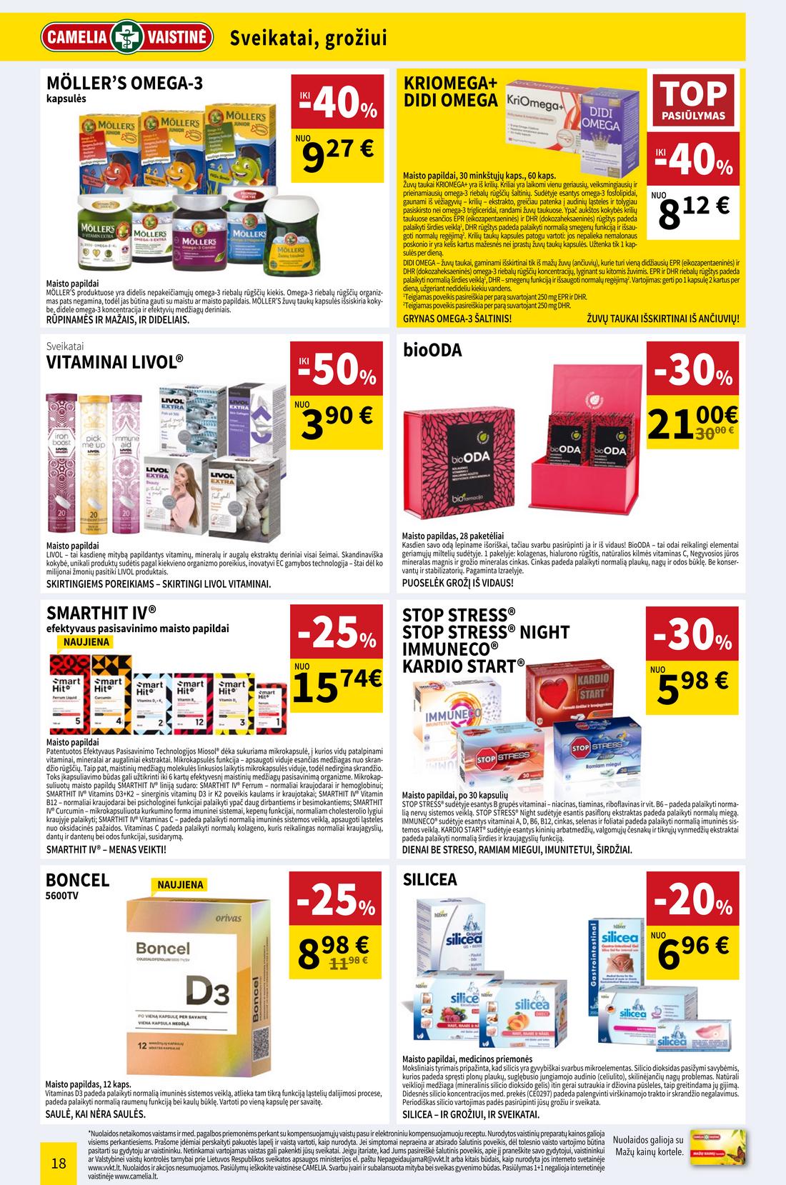 Camelia balandžio leidinys akcijos nuo
2021-04-01 iki
2021-04-30 | Leidinukas.lt puslapis 18