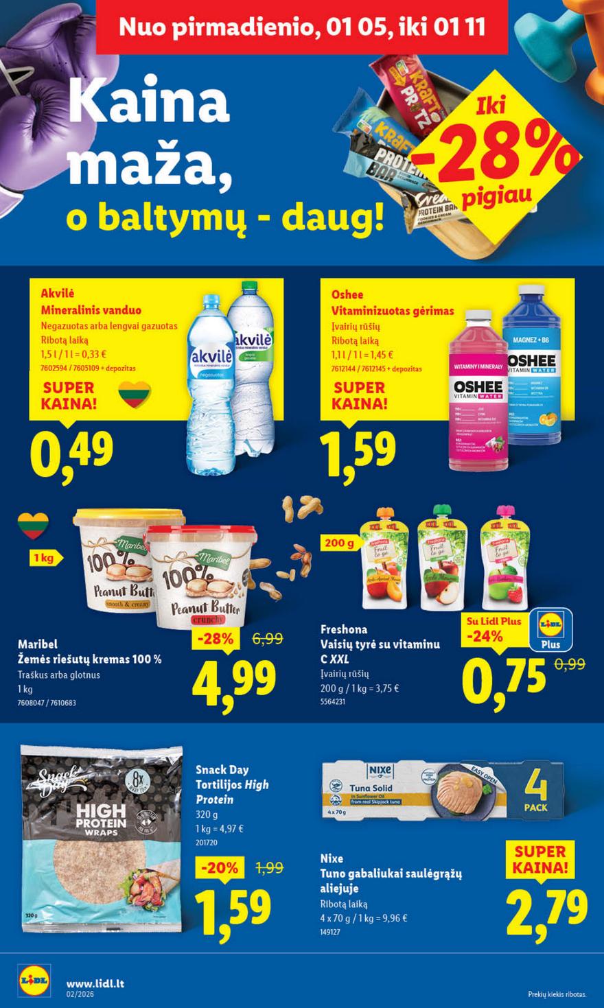 Lidl leidinys akcijos nuo 
  2026-01-05 iki 
  2026-01-11 | Leidinukas.lt puslapis 14