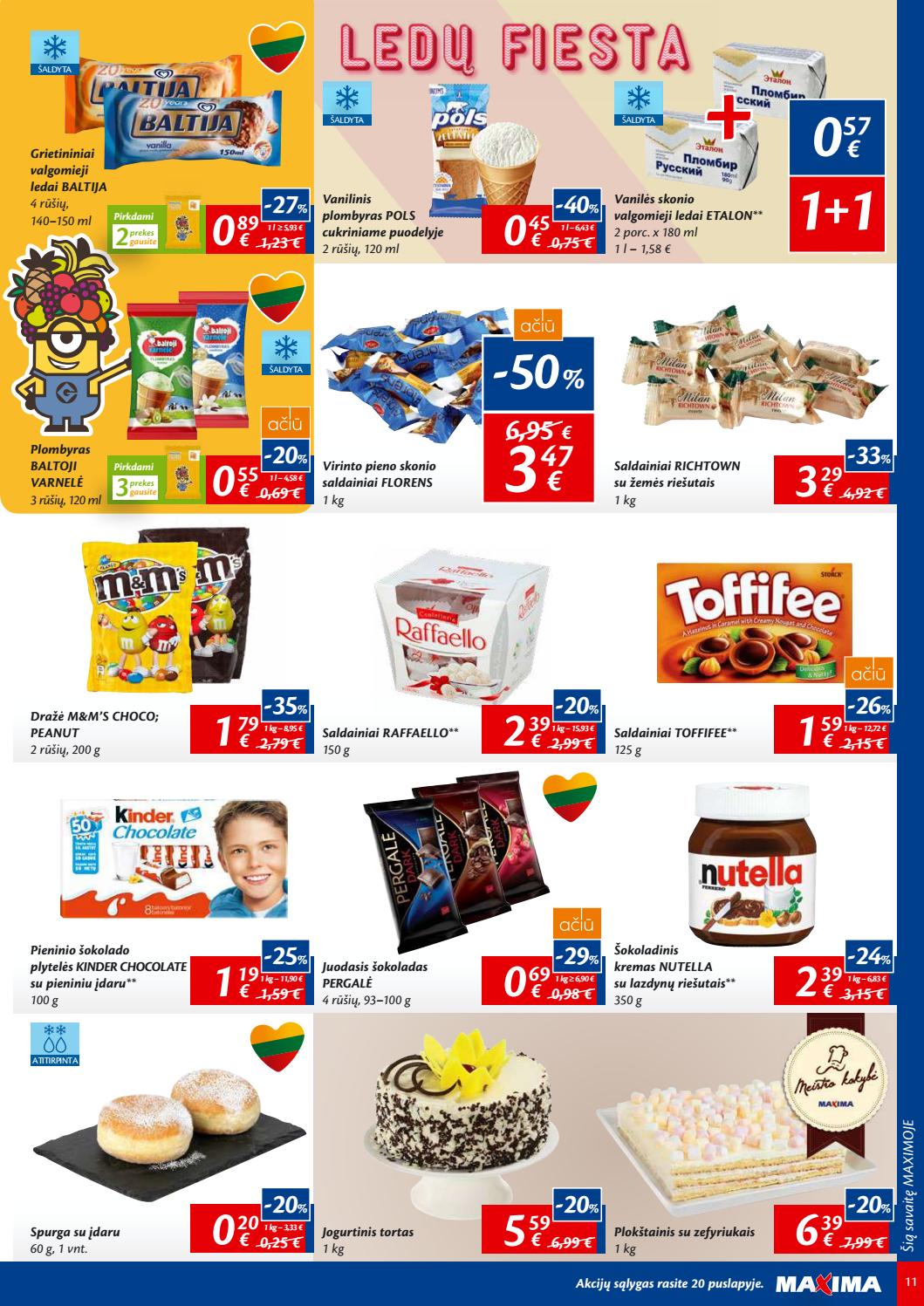 Maxima kaininis leidinys akcijos nuo 
  2019-09-10 iki 
  2019-09-16 | Leidinukas.lt puslapis 11