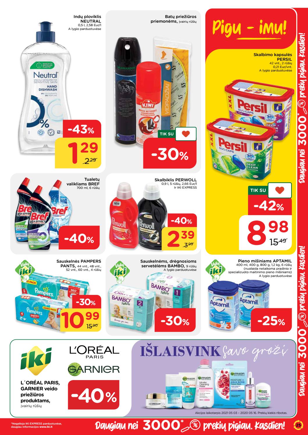 Iki savaitės leidinys akcijos nuo 
  2021-05-03 iki 
  2021-05-09 | Leidinukas.lt puslapis 25