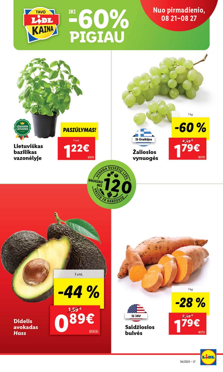 Lidl pasiūlymai akcijos nuo 
  2023-08-21 iki 
  2023-08-27 | Leidinukas.lt puslapis 16