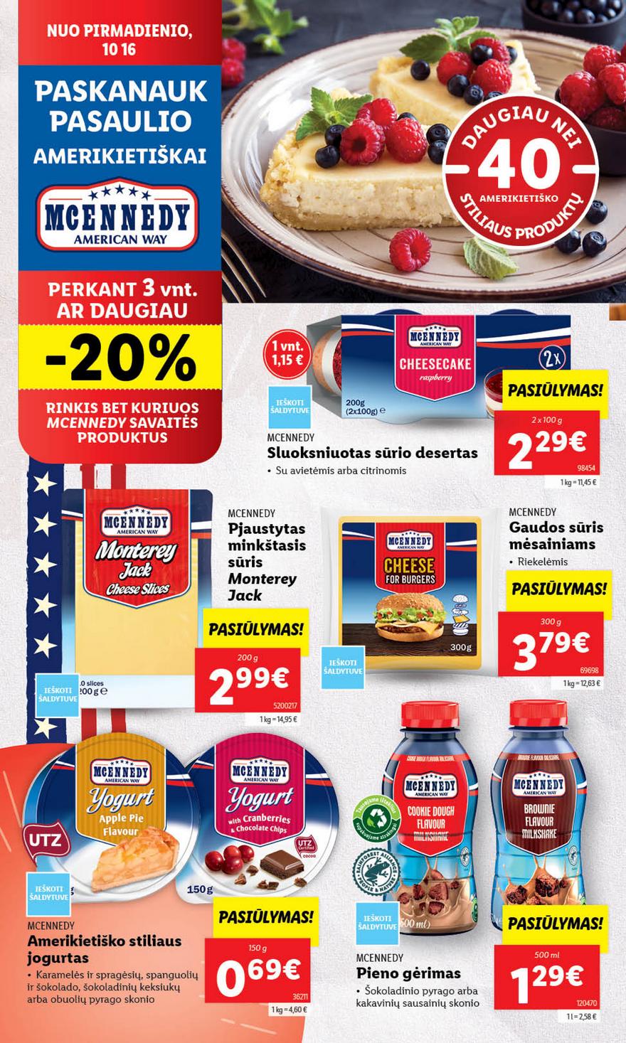 Lidl pasiūlymai akcijos nuo 
  2023-10-16 iki 
  2023-10-22 | Leidinukas.lt puslapis 20