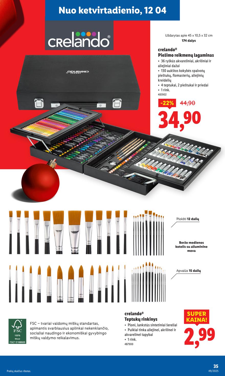 Lidl leidinys akcijos nuo 
  2025-12-01 iki 
  2025-12-07 | Leidinukas.lt puslapis 35